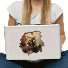 3D Mouse Wall Sticker PVC Waterproof Self adhesive Sticker