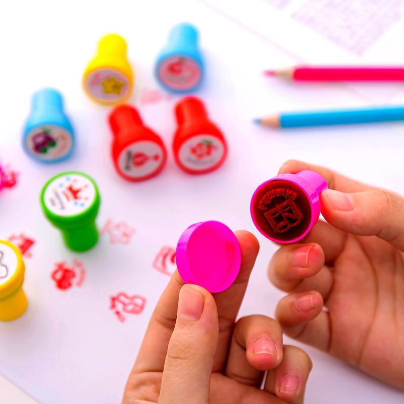 10-Piece Teacher Assistant Stamp Set for Student Feedback