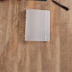 PP Frosted Translucent Binder A5 B5 A6 6-Hole Loose Leaf Book Case