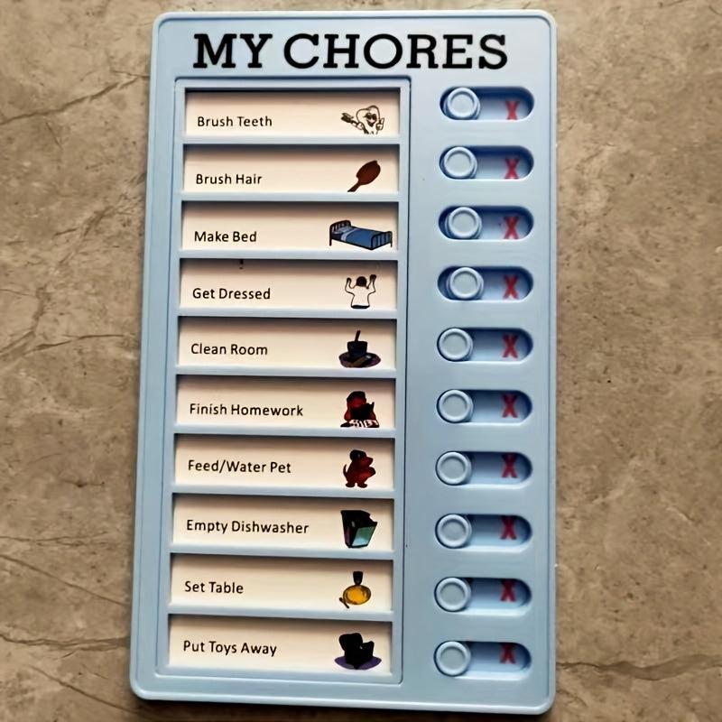1pc Memo Plastic Board RV Note Message Board RV Checklist