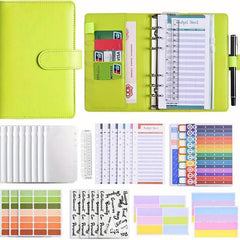 Budget Binder w/ Zipper Envelopes Cash Envelope Insert A6 Budgeting Money