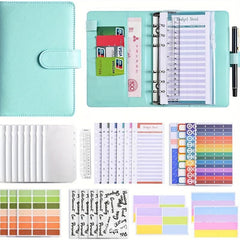Budget Binder w/ Zipper Envelopes Cash Envelope Insert A6 Budgeting Money