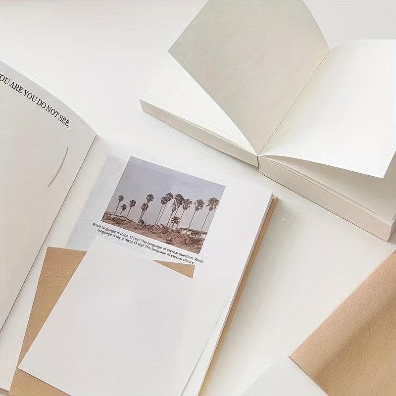 Thick Brick Sticky Notes 400 Pages Blank Draft Paper Tearable Square Note Paper