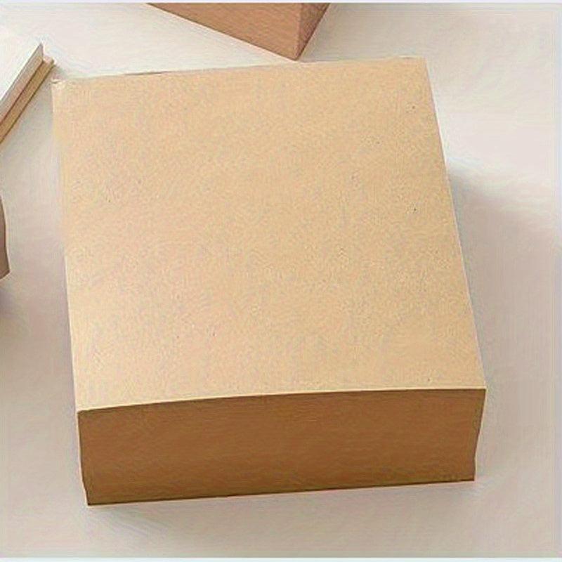 Thick Brick Sticky Notes 400 Pages Blank Draft Paper Tearable Square Note Paper