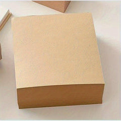 Thick Brick Sticky Notes 400 Pages Blank Draft Paper Tearable Square Note Paper