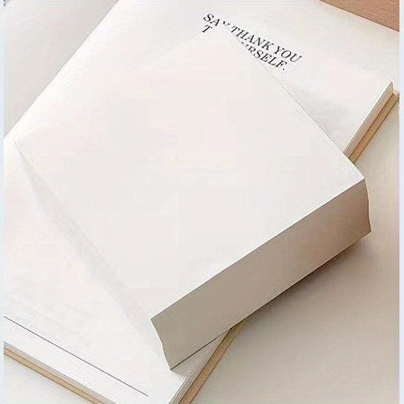 Thick Brick Sticky Notes 400 Pages Blank Draft Paper Tearable Square Note Paper