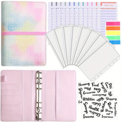 A6 Cash Envelopes Budget Organizer With 8pcs Cash Envelopes & Stickers