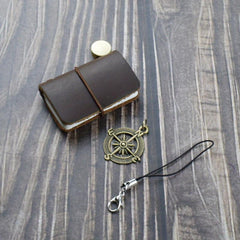 Cowhide Travel Sketchbook with Clasp Loop - Artwork Essentials