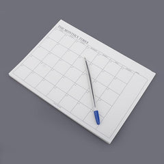 60 Sheets Minimalist Rippable Notepad Weekly & Monthly Planner