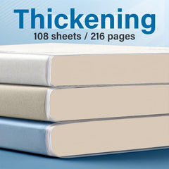 B5 Waterproof Soft Surface PP Glue Cover Notebook