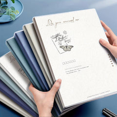 B5 Waterproof Soft Surface PP Glue Cover Notebook