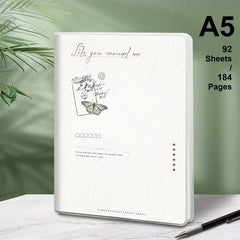 B5 Waterproof Soft Surface PP Glue Cover Notebook