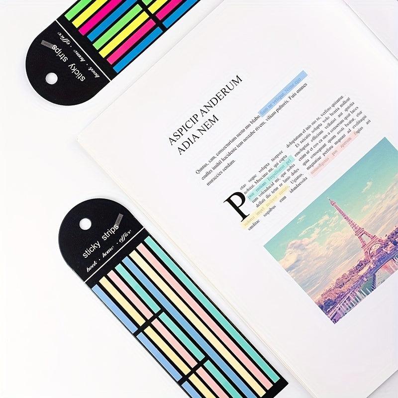 Page Markers Tabs Sticky Index Tabs Transparent Highlighter Strips