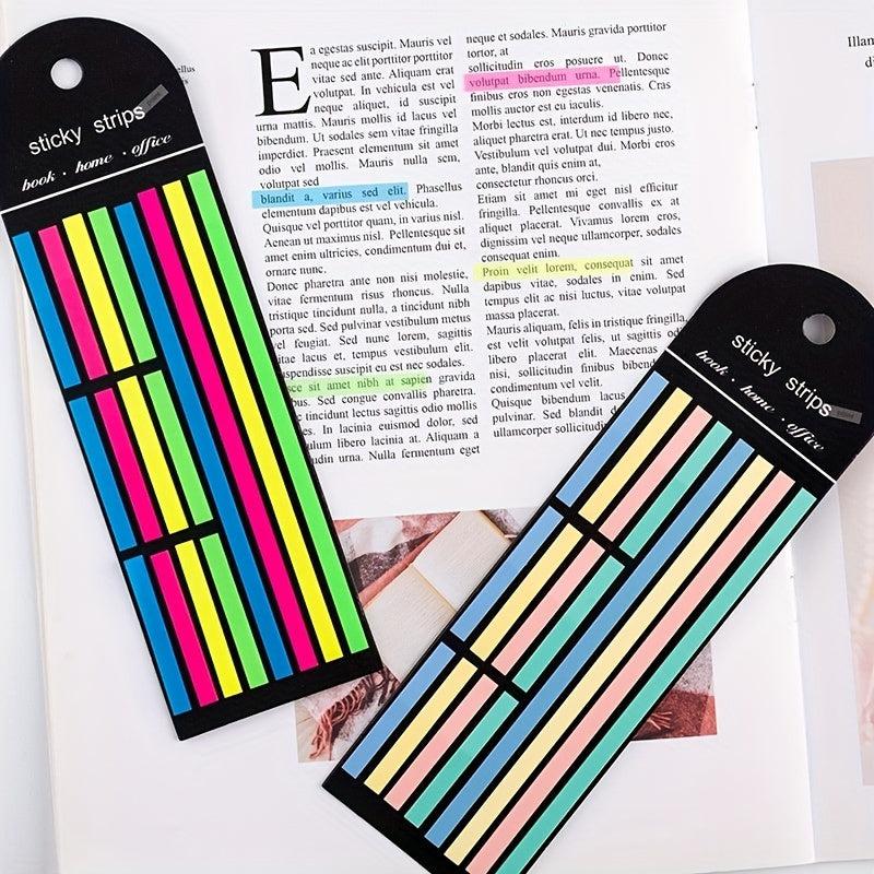 Page Markers Tabs Sticky Index Tabs Transparent Highlighter Strips