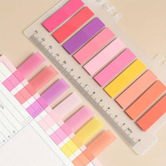 200 Sheets PET Sticky Notes Index Stickers Note Stickers Label Paper Office