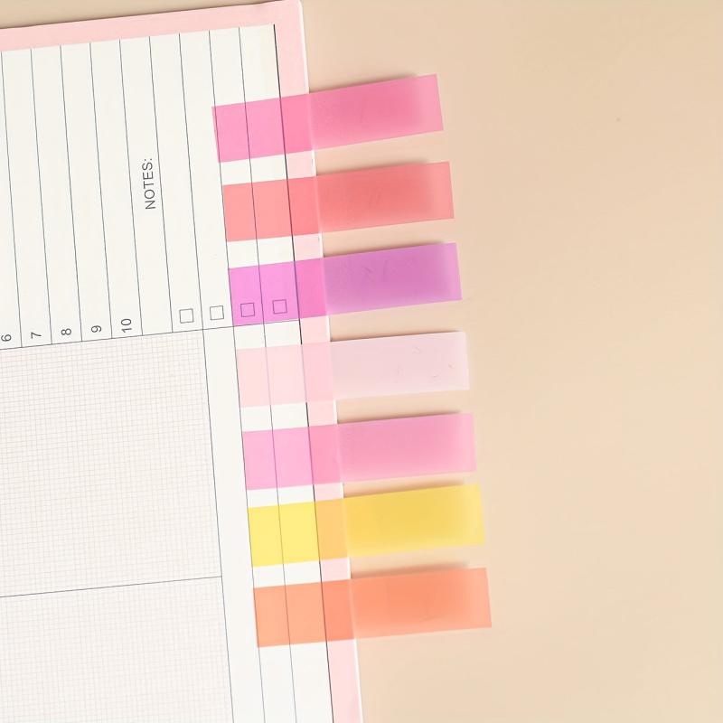 200 Sheets PET Sticky Notes Index Stickers Note Stickers Label Paper Office