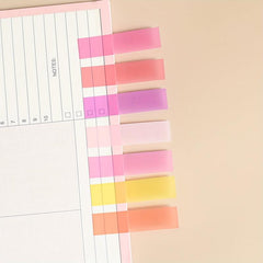 200 Sheets PET Sticky Notes Index Stickers Note Stickers Label Paper Office