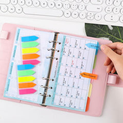82 Sheets 6 Hole Loose Leaf Notebook for Core Replacement Parts Manual