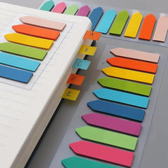 200pcs Sticky Tabs for Annotating Books Page Markers Clear Sticky Notes