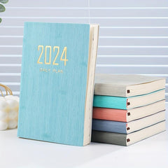 A5 Daily Planner Notebook 365 Days English Calendar