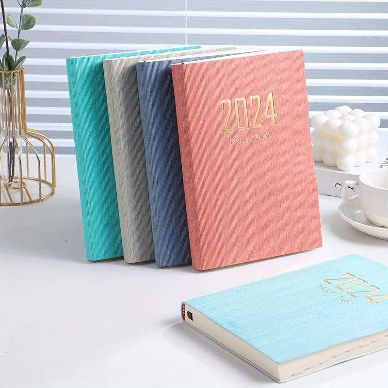 A5 Daily Planner Notebook 365 Days English Calendar