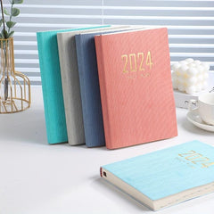 A5 Daily Planner Notebook 365 Days English Calendar
