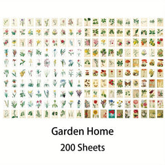 200 Sheets Non-Repeating Craft Paper