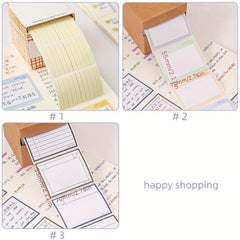 250 Creative Sticky Notes - Large Capacity Marker Stickers