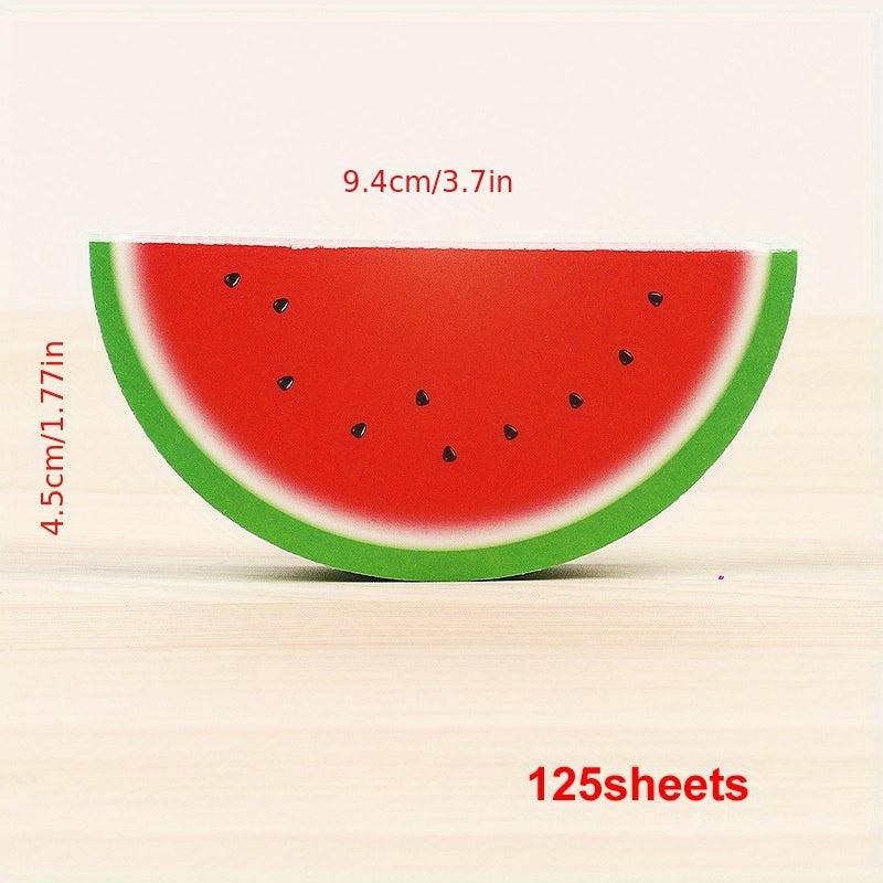 125 Sheets Fruit Sticky Note DIY Personalized Stationery Note Paper