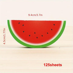 125 Sheets Fruit Sticky Note DIY Personalized Stationery Note Paper