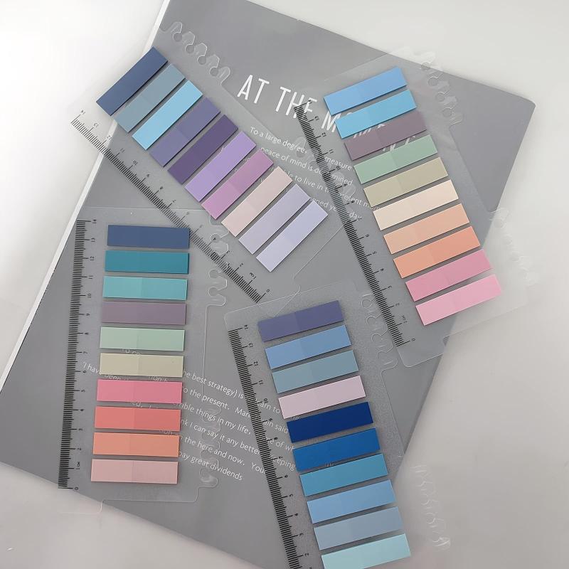 800 Pcs Sticky Tabs 40 Colors Translucent Index Tabs