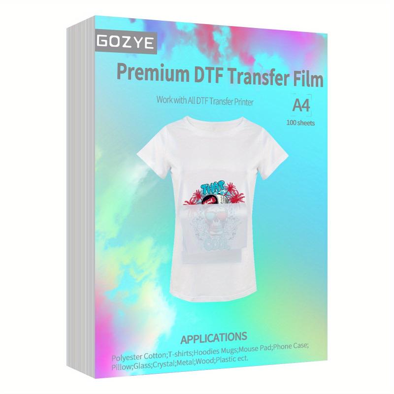 Matte PET Heat Transfer Paper A4 20 50 100 Sheets Direct to Film Printing