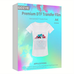 Matte PET Heat Transfer Paper A4 20 50 100 Sheets Direct to Film Printing