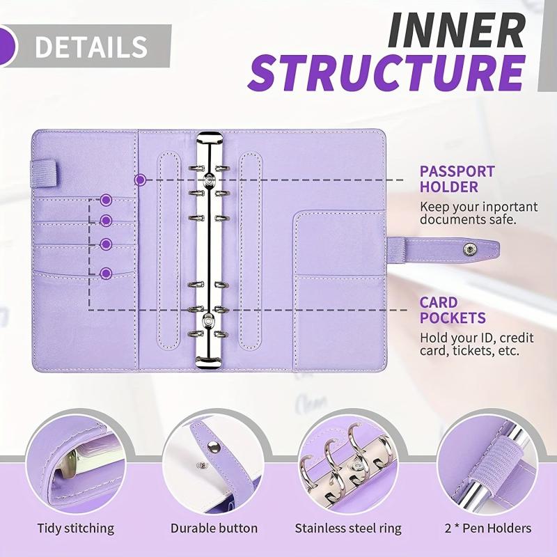 Budget Binder Money Organizer with Cash Envelopes
