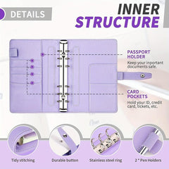 Budget Binder Money Organizer with Cash Envelopes