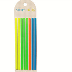 Long Strip Index Stickers Transparent Sticky Notes Writable Waterproof