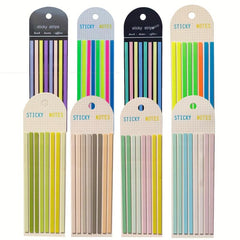Long Strip Index Stickers Transparent Sticky Notes Writable Waterproof