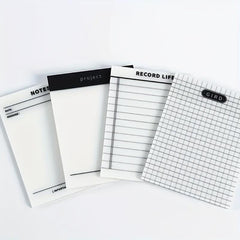 Clear Sticky Notes Large Grid Pad Waterproof Easy To Post Writable Note