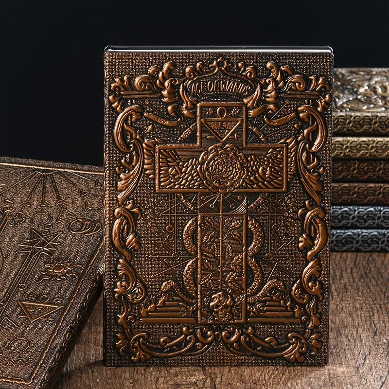 Tarot Retro Relief Notebook w/ 100 Sheets
