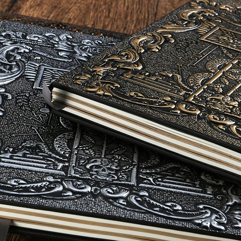 Tarot Retro Relief Notebook w/ 100 Sheets