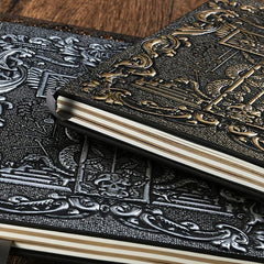 Tarot Retro Relief Notebook w/ 100 Sheets