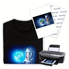 Luminous Iron-on Transfer Paper for T Shirt Printing A5 10 Sheets