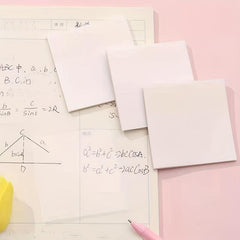 Clear Sticky Notes Waterproof Notepad Daily Note Planner