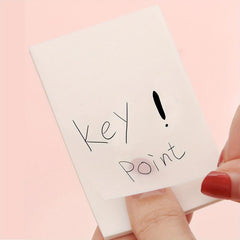 Clear Sticky Notes Waterproof Notepad Daily Note Planner