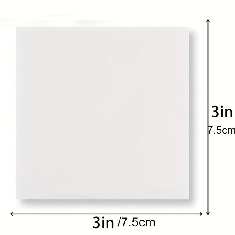 Clear Sticky Notes Waterproof Notepad Daily Note Planner