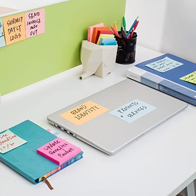 400 Fluorescent Colored Sticky Notes