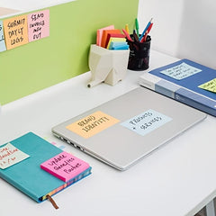 400 Fluorescent Colored Sticky Notes