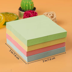 400 Fluorescent Colored Sticky Notes