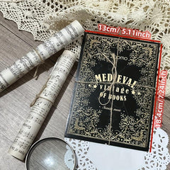 10pcs Retro Music Notation Book Page for Journal DIY Decoration