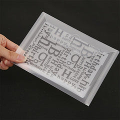 10pcs Magnetic Sheets Mat Storage Envelopes for Scrapbooking Card Stamp